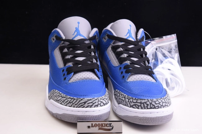 CT8532 3 Retro 'Varsity - Royal' Air Jordan 400 0810